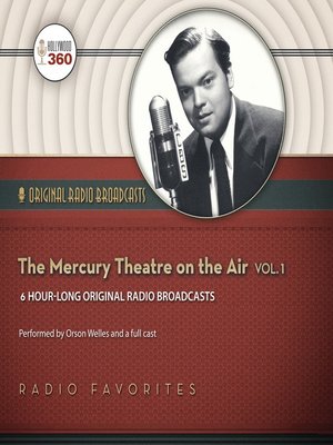 cover image of The Mercury Theatre on the Air, Volume 1